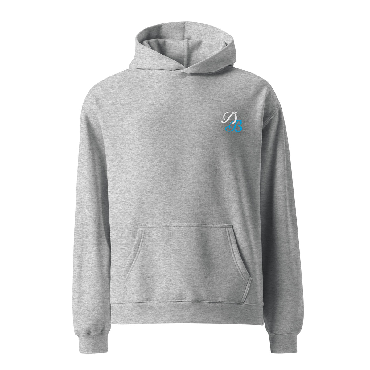 Plain AB Oversized hoodie Athletic Heather